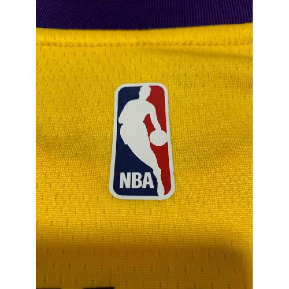 Men's Los Angeles Lakers Anthony Davis #3 Yellow 18-19 Swingman Jersey - Icon Edition-Pro Kit Vault | Brand New 26/27 Sports Jerseys